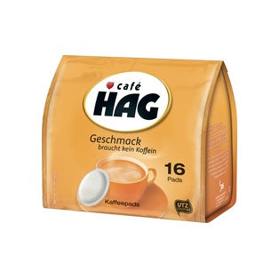 Cafe Hag Kaffee Pads, entkoffeiniert, 16 Stk Pack