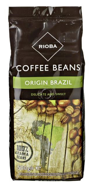 Rioba Coffee Origin Brazil Bohne, 500g