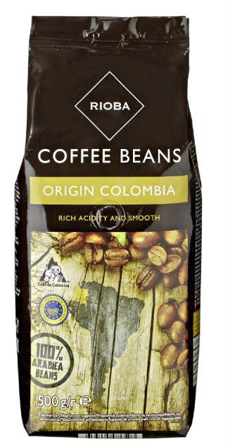 Rioba Coffee Origin Columbia Bohne, 500g