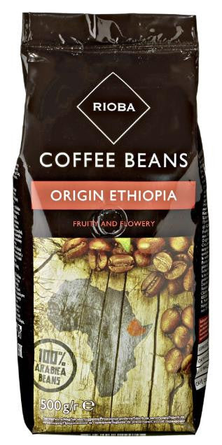 Rioba Coffee Origin Ethiopia Bohne, 500g